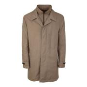 Fay Morning Double Front Teknisk Jacka Brown, Herr