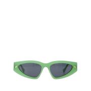 Nanushka Sunglasses Green, Dam