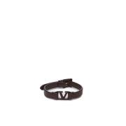 Valentino Garavani Vlogo Armband - Justerbar Stängning - Metall Logo B...