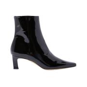 Scarosso Kitty Svart Patent Ankelboots Black, Dam