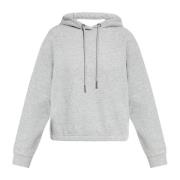 Moncler Hoodie med logotyp Gray, Dam