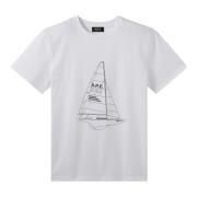 A.p.c. T-shirt White, Dam