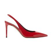 Scarosso Patent Pumps Samarbetet Brian Atwood Red, Dam