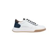 Alexander Smith Vita och Cognac Sneakers White, Herr