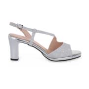 Cinzia Soft High Heel Sandals Gray, Dam