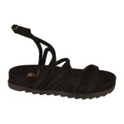 Chiara Ferragni Collection Flat Sandals Black, Dam