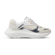 Twinset Sneakers med metall-detaljer Art. 221Tcp150 White, Dam