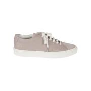Common Projects Grå Suede Original Achilles Sneakers Gray, Dam