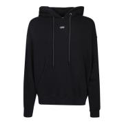 Off White Svarta Sweatshirts för Män Aw23 Black, Herr