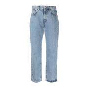 Amish Straight Jeans Blue, Dam