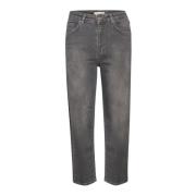 Part Two Rak Jeans - Hela Kollektionen Gray, Dam