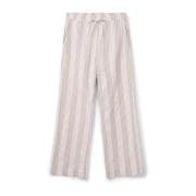 Blanche Wide Trousers White, Dam