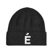 Études Patch Beanie Mössa Black, Herr