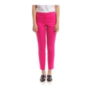 Seventy Cropped Trousers Pink, Dam