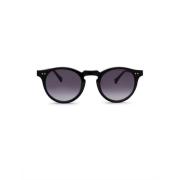 Nialaya Malibu Sunglasses - Grey Gradient on Black Black, Herr