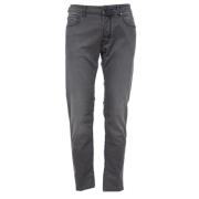 Jacob Cohën Raka Jeans, Modell 5 Belturabottone Gray, Herr