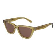 Saint Laurent Stiliga Sl-462 solglasögon för kvinnor Green, Dam