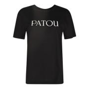 Patou Svarta T-shirts och Polos Black, Dam