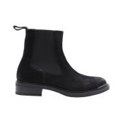 Laura Bellariva Stiliga Chelsea Boots för kvinnor Black, Dam