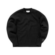 Ami Paris Oversize Unisex Sweatshirt Black, Herr