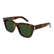 Saint Laurent Havana Green Sunglasses, Elevate Your Style Brown, Unise...
