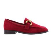 Bibi Lou Stiliga Loafers för Moderna Kvinnor Red, Dam