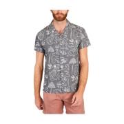 Olow Paris Casual Shirts Gray, Herr