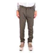 Daniele Alessandrini Slim-Fit Stiliga Byxor Uppgradering Green, Herr