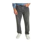 Orslow Straight Jeans Gray, Herr
