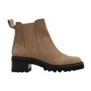 See by Chloé Mallory suede Chelsea boots Beige, Dam