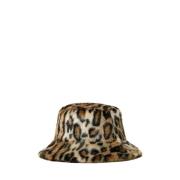 Twinset Fisher Faux Fur Hat Art. 232Ta4088 Brown, Unisex