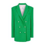 Chiara Ferragni Collection Blazerjacka Green, Dam