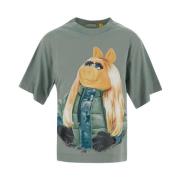 Moncler Muppets Skjorta, Stilfull Kollektion Green, Dam