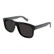 Saint Laurent High-Quality Acetate Sunglasses for Men Black, Herr