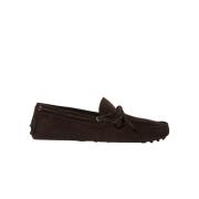 Scarosso James Loafers - Handgjorda italienska körskor Brown, Herr