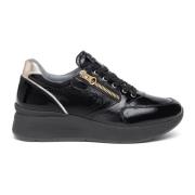 Nerogiardini Svarta italienska sneakers med DryGo!® teknologi Black, D...