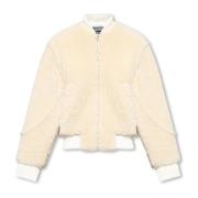 Jacquemus Pilou shearling bomberjacka Beige, Herr