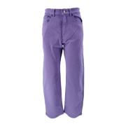 P.a.r.o.s.h. Wide Trousers Purple, Dam