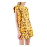 Remain Birger Christensen Short Dresses Yellow, Dam