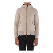 Giorgio Brato Skinnjacka med Shearling Foder Beige, Herr