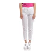 Seventy Slim-fit Trousers White, Dam
