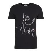 Iceberg Iceberg T-shirt Daffy 3D Print Black Black, Herr