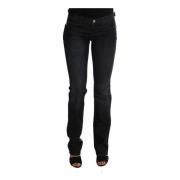 Costume National Mörkblå Slim Fit Jeans Blue, Dam