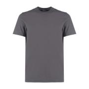 Zanone T-Shirts Gray, Herr