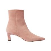 Scarosso Kitty Rosa Mocka Ankelboots Pink, Dam