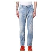 Dondup Mius Slim-fit Jeans Blue, Herr