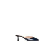 Anaki Courtney Patent Mules Blue, Dam