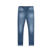 Dondup George Skinny Fit Jeans Blue, Herr