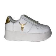 Windsor Smith Kvinnors Bianca Kontrast Logo Sneakers - Storlek 40 Whit...