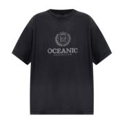 Holzweiler ‘Affection Oceanic’ T-shirt Gray, Dam